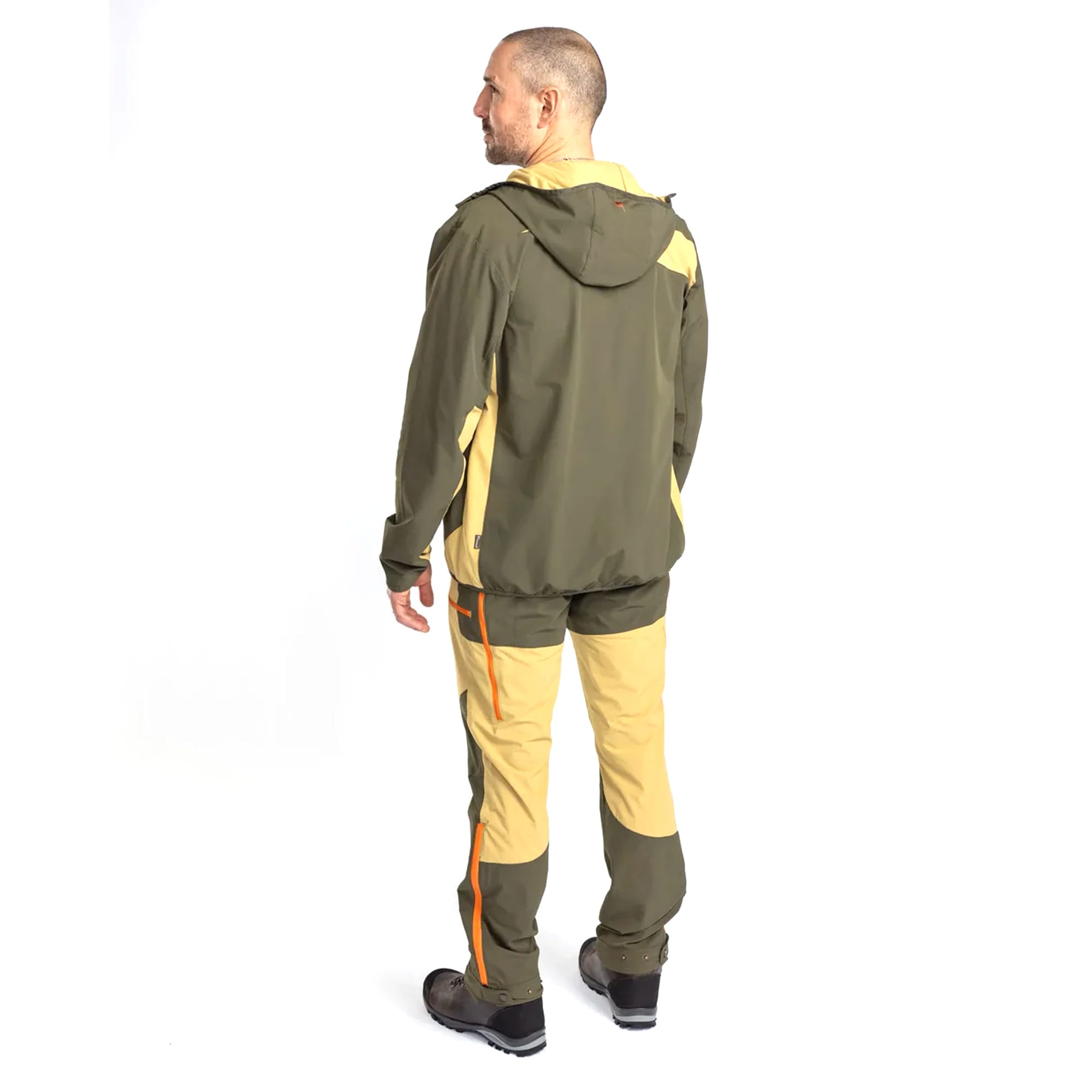 Abisko Light Stretch Jakke - Golden Hay/Moss Green