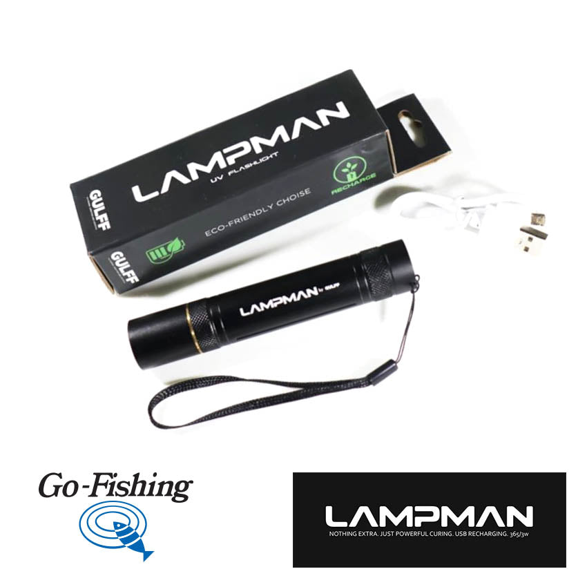 Gulff Lampman 365nm / 3W UV flashlight
