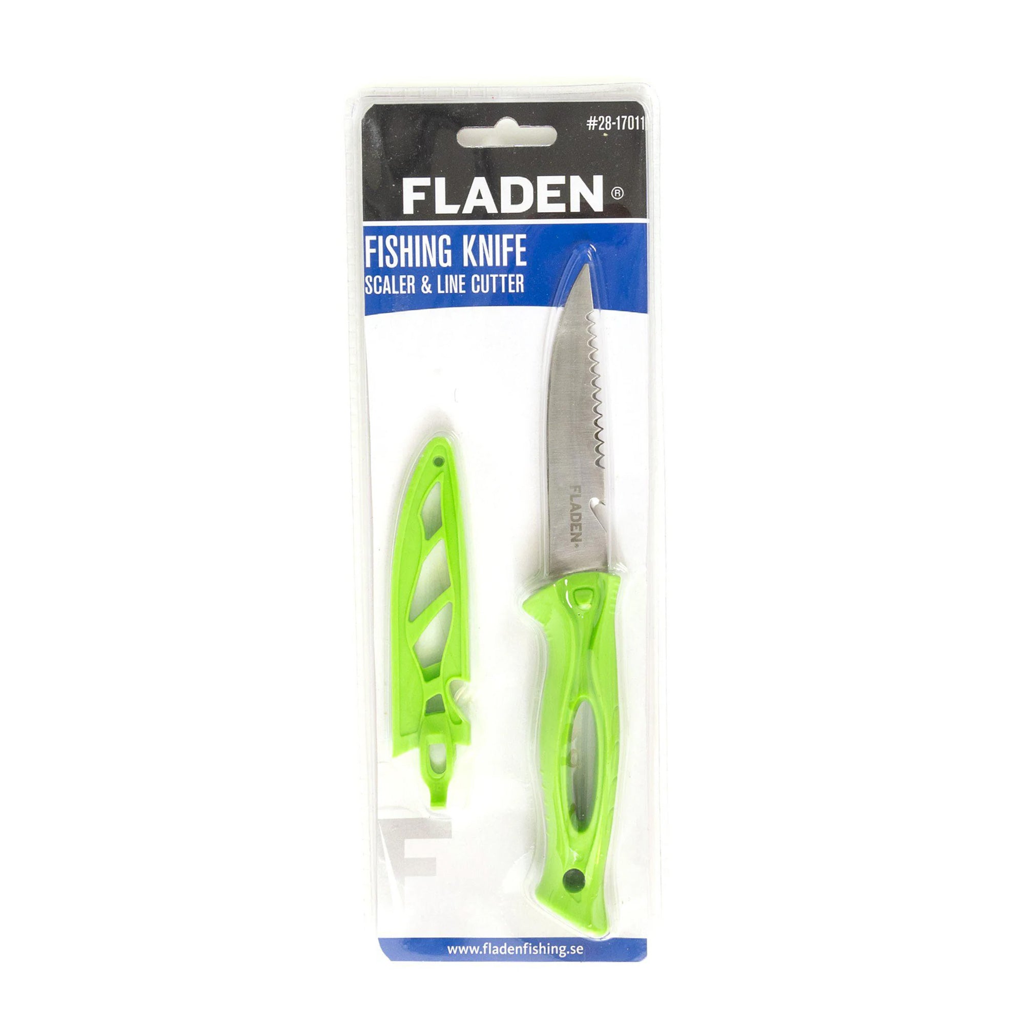 Fiskekniv med etui