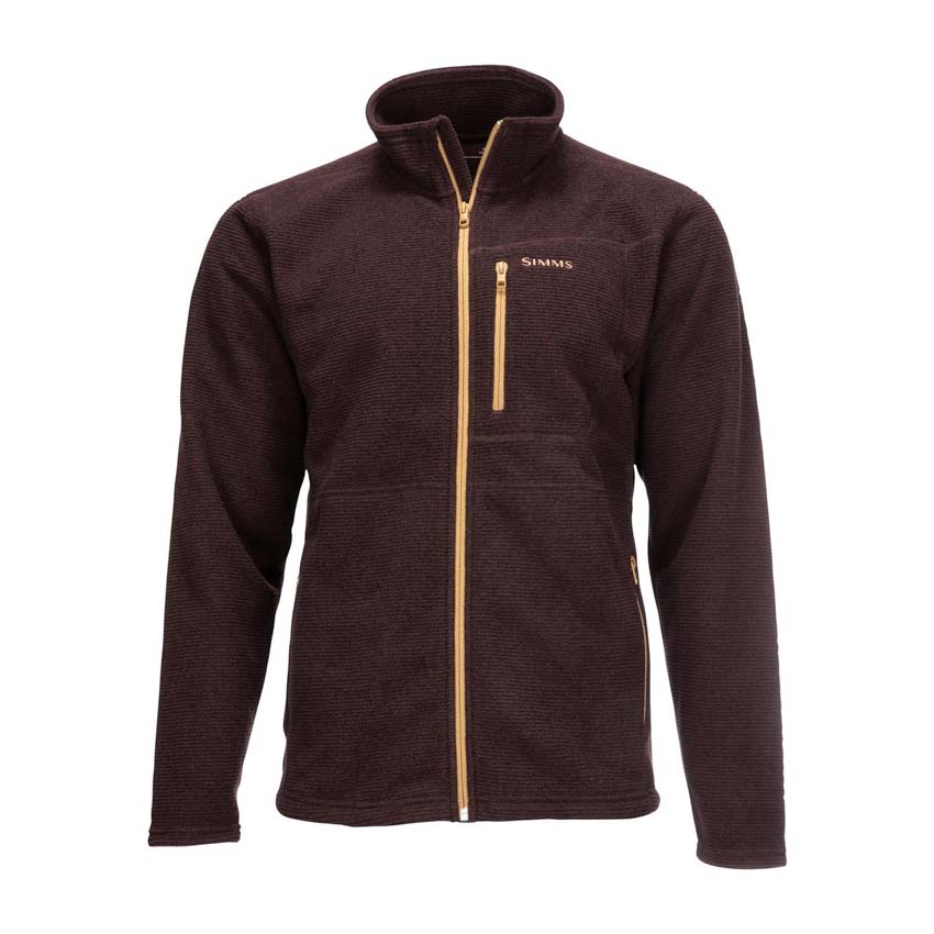 Rivershed Full Zip - Mahogany