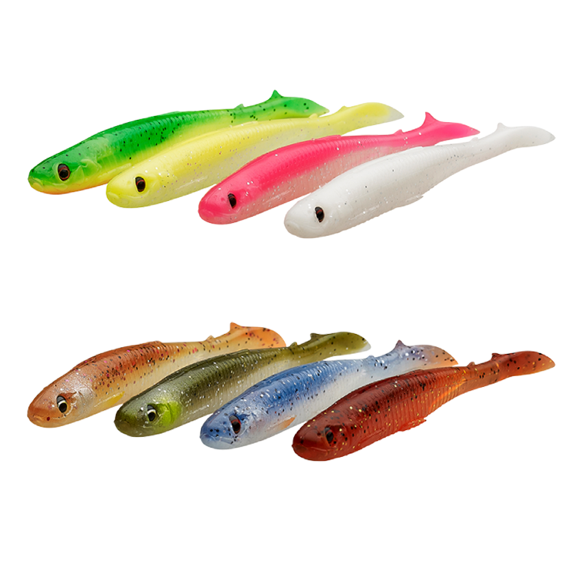 Slender Scoop Shad Mixpakke