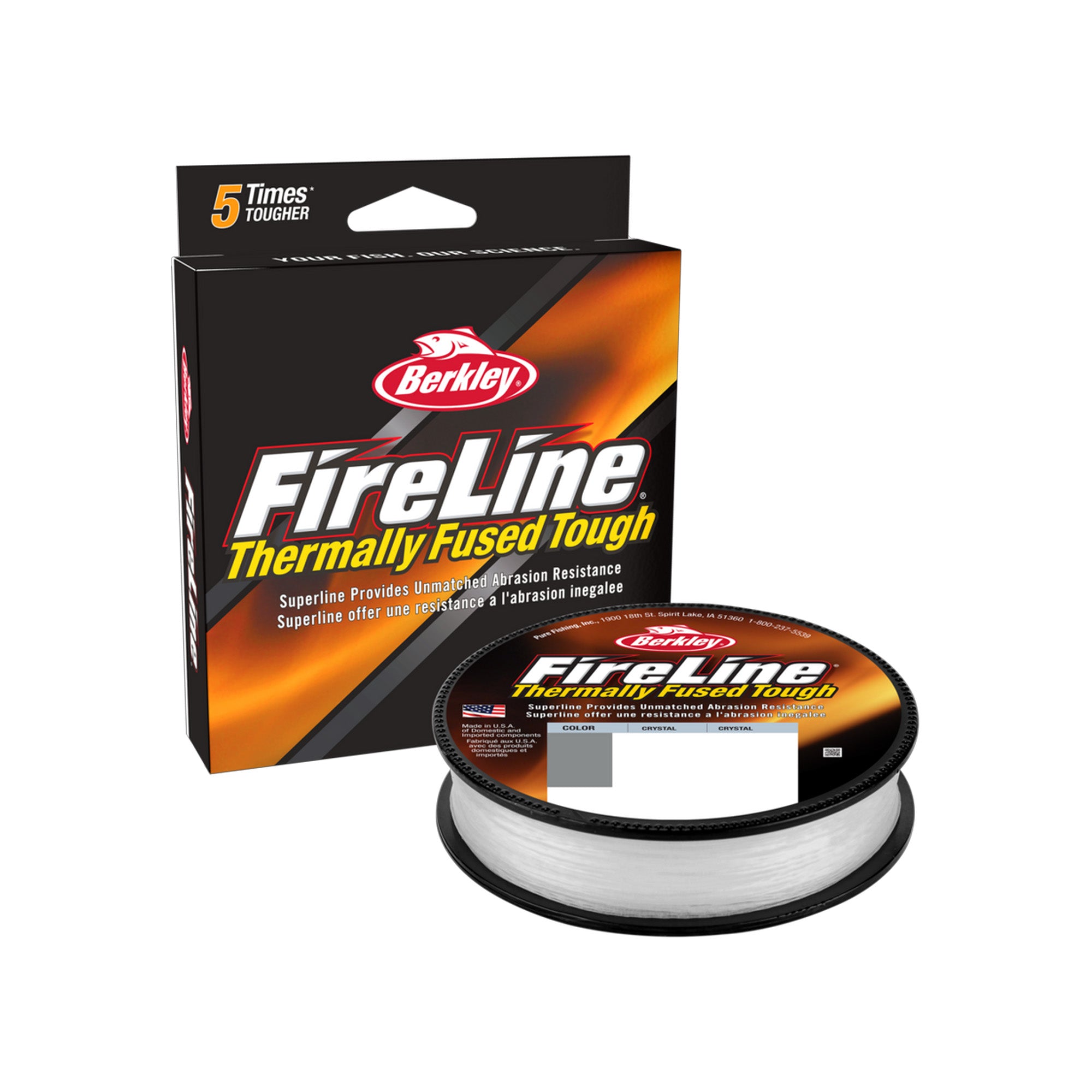 Påspolet - Berkley FireLine® Fused Original Fletline