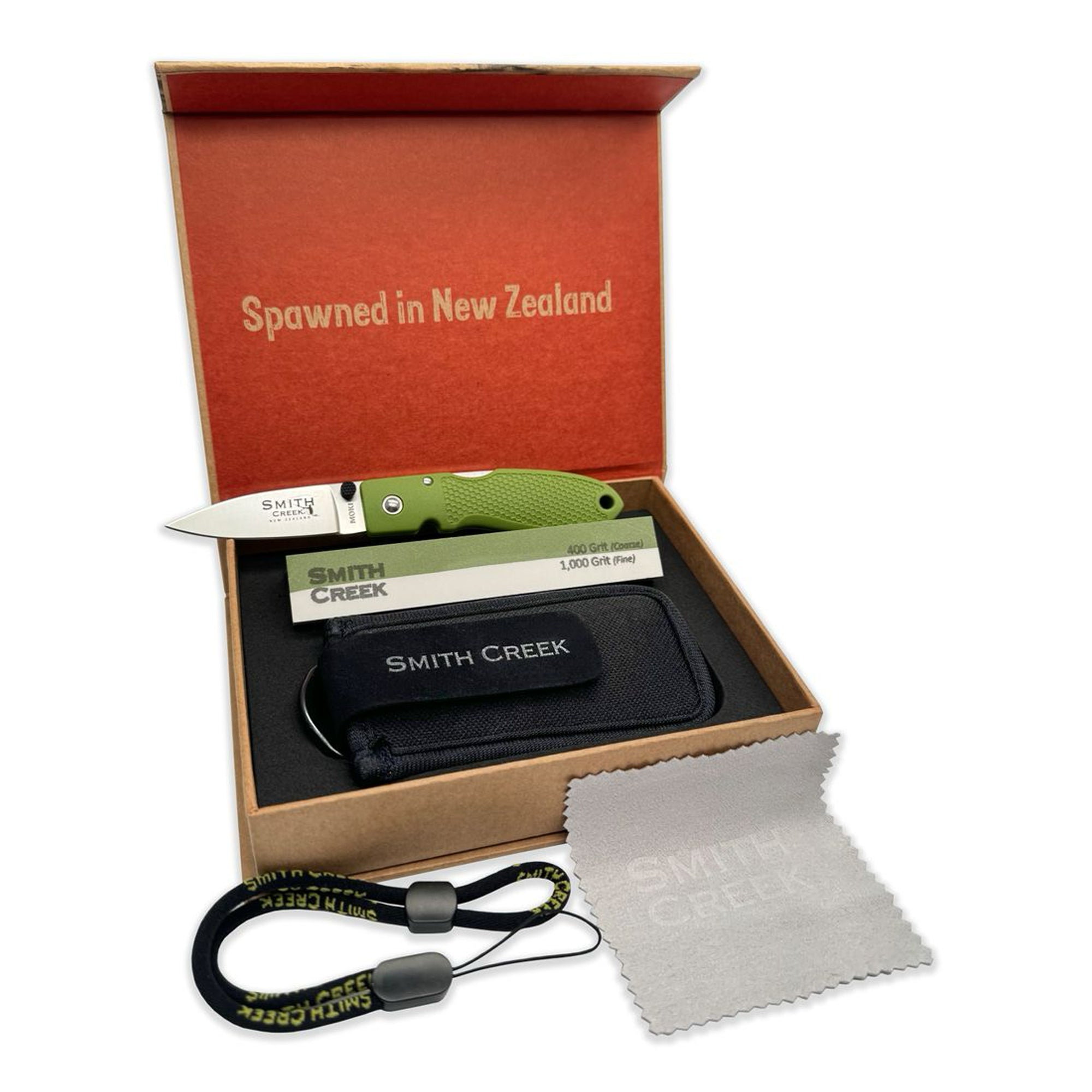 Pike Tooth Foldekniv Kit Mosse Green