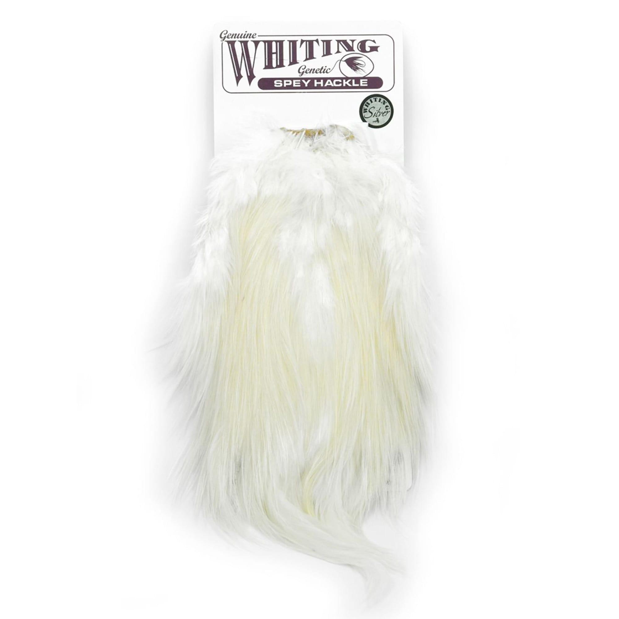 Spey Hackle Rooster Saddles - Silver Grade