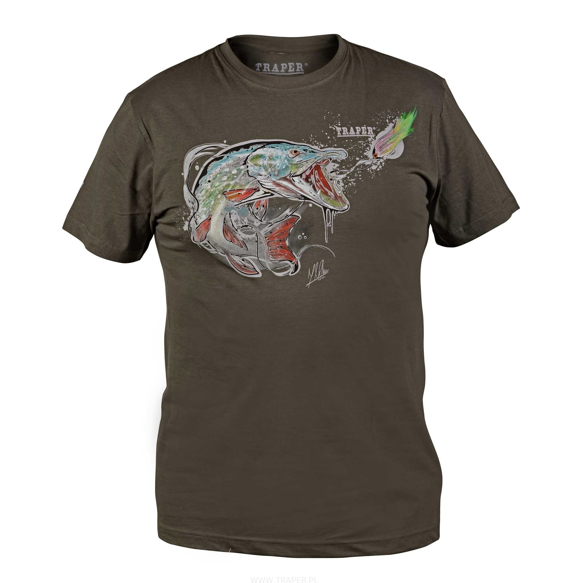 Pike Fly T-Shirt Dark Khaki